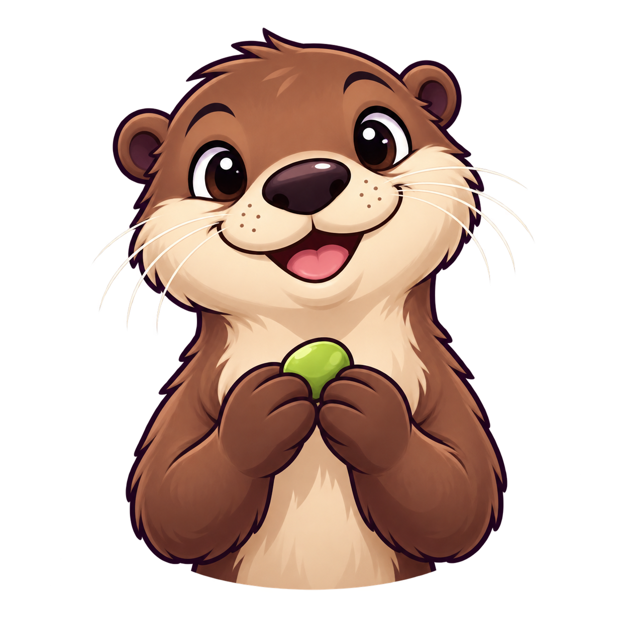 QuizOtter’s cheerful otter mascot